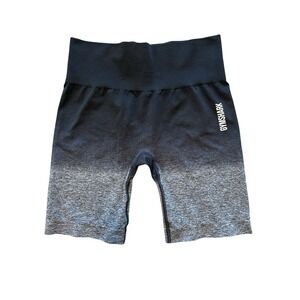 Gymshark Shorts Women Multicolor Sz M Adapt Ombre Compression Logo Active Gym